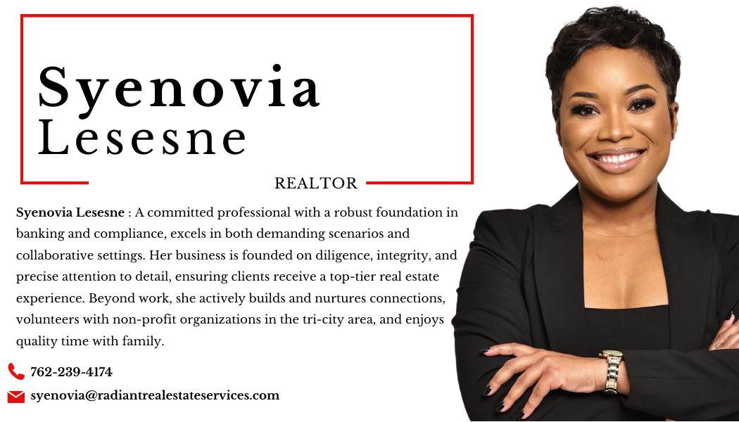 "Syenovia Lesesne" Real estate agent marketing tools" "Real estate agent technology" "Real estate agent community"
